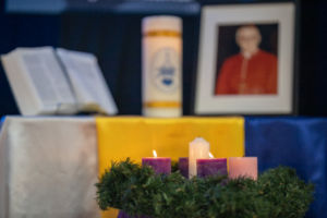 Clancy Catholic College advent wreath