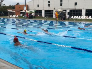 swimming