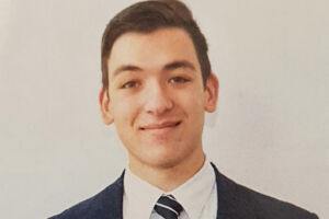 HSC 2021 First in Course award recipient Tony Khattar.